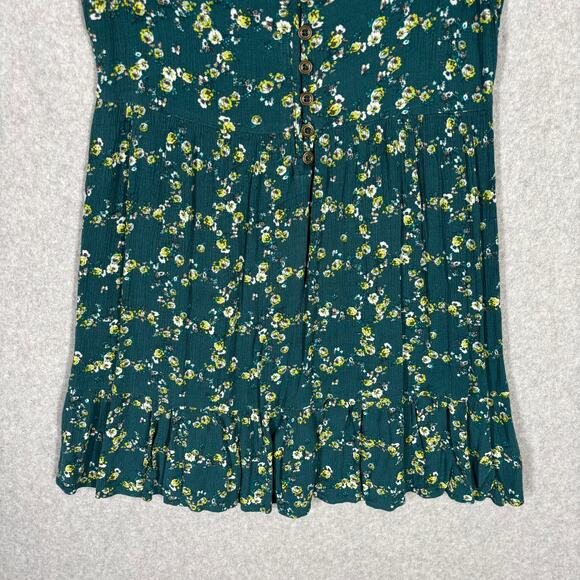 Wild Fable Dress XS Floral Gauzey Tiered Skater Y2K Babydoll Cottage Farmhouse - Picture 3 of 13